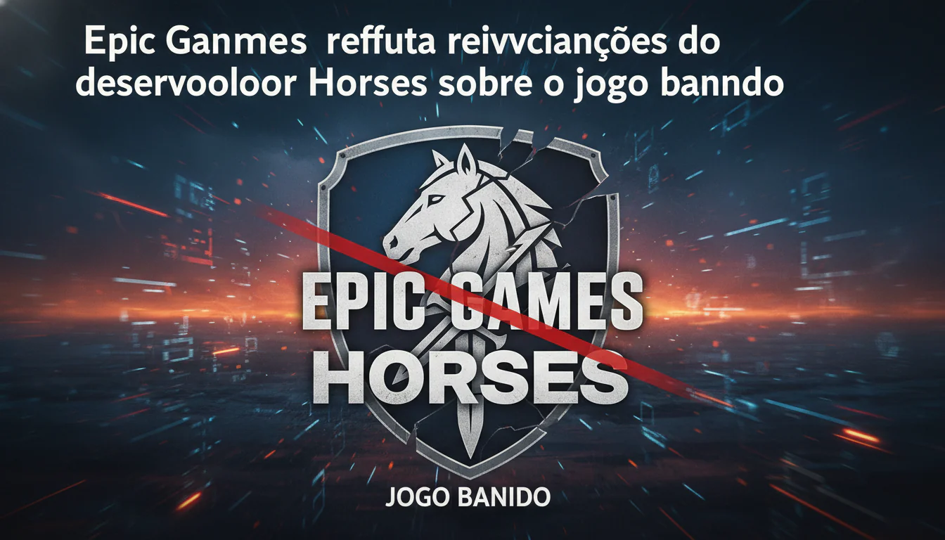 Epic Games refuta reivindicações do desenvolvedor Horses sobre o jogo banido