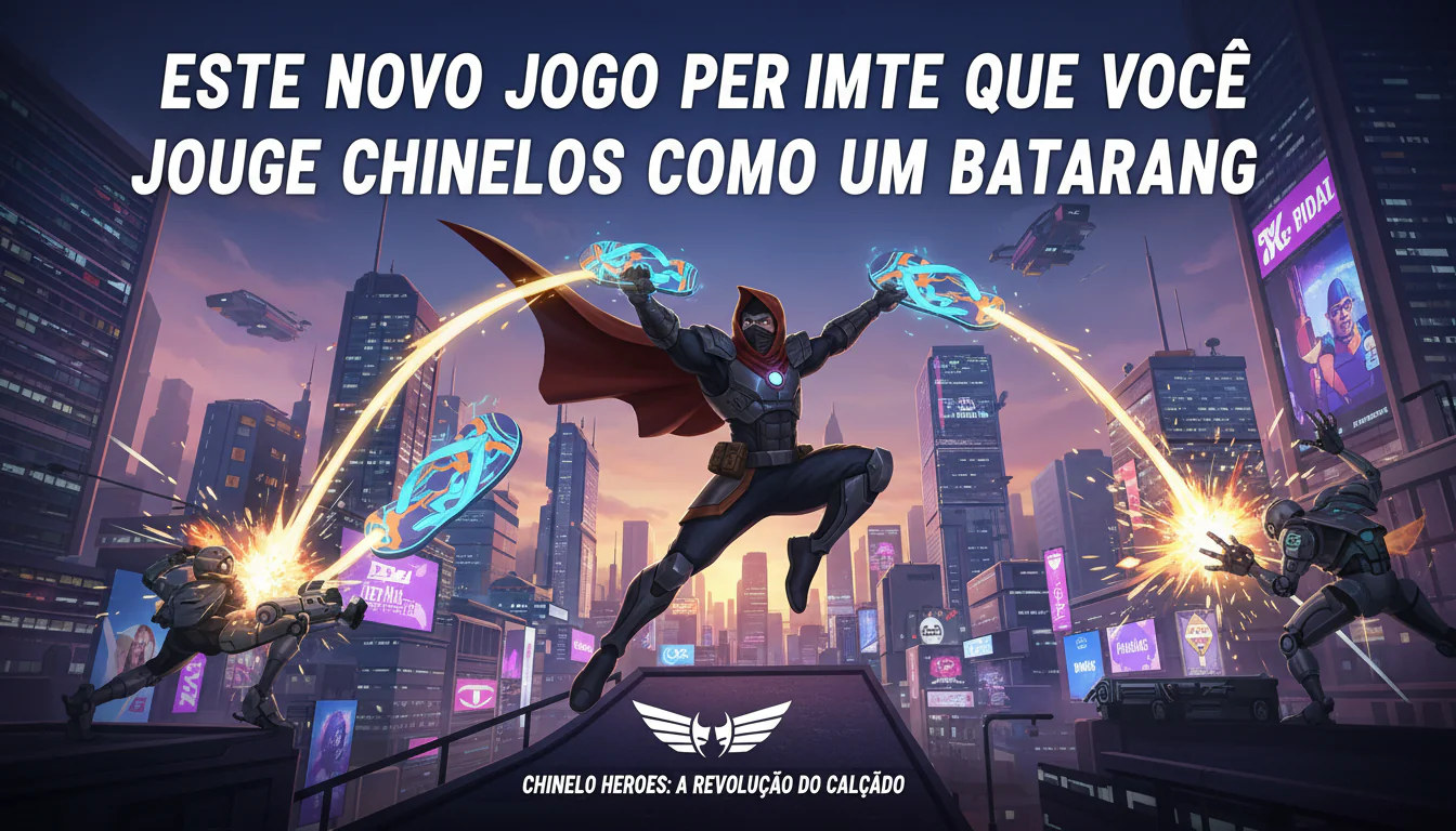 Este novo jogo permite que você jogue chinelos como um batarang