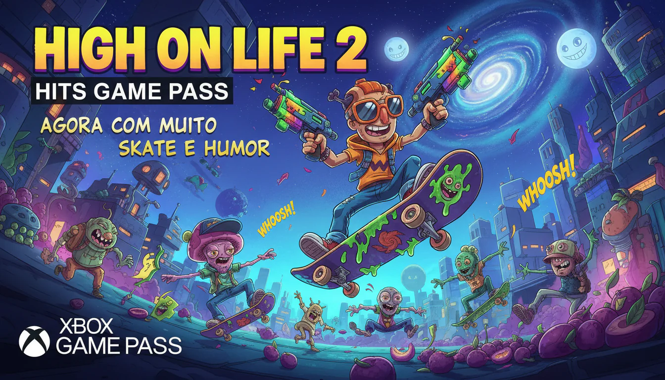 High On Life 2 Hits Game Pass, agora com muito skate e humor