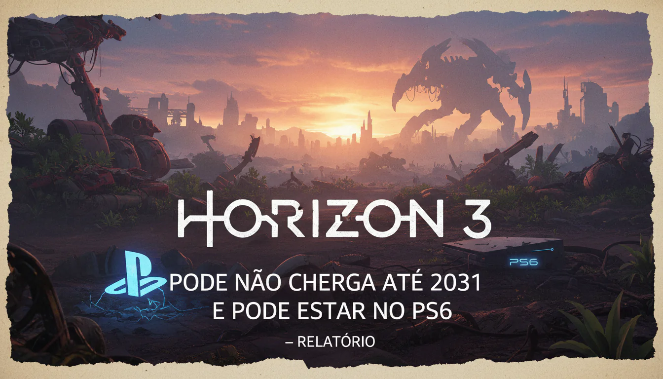 Horizon 3 pode não chegar até 2031 e pode estar no PS6 – Relatório
