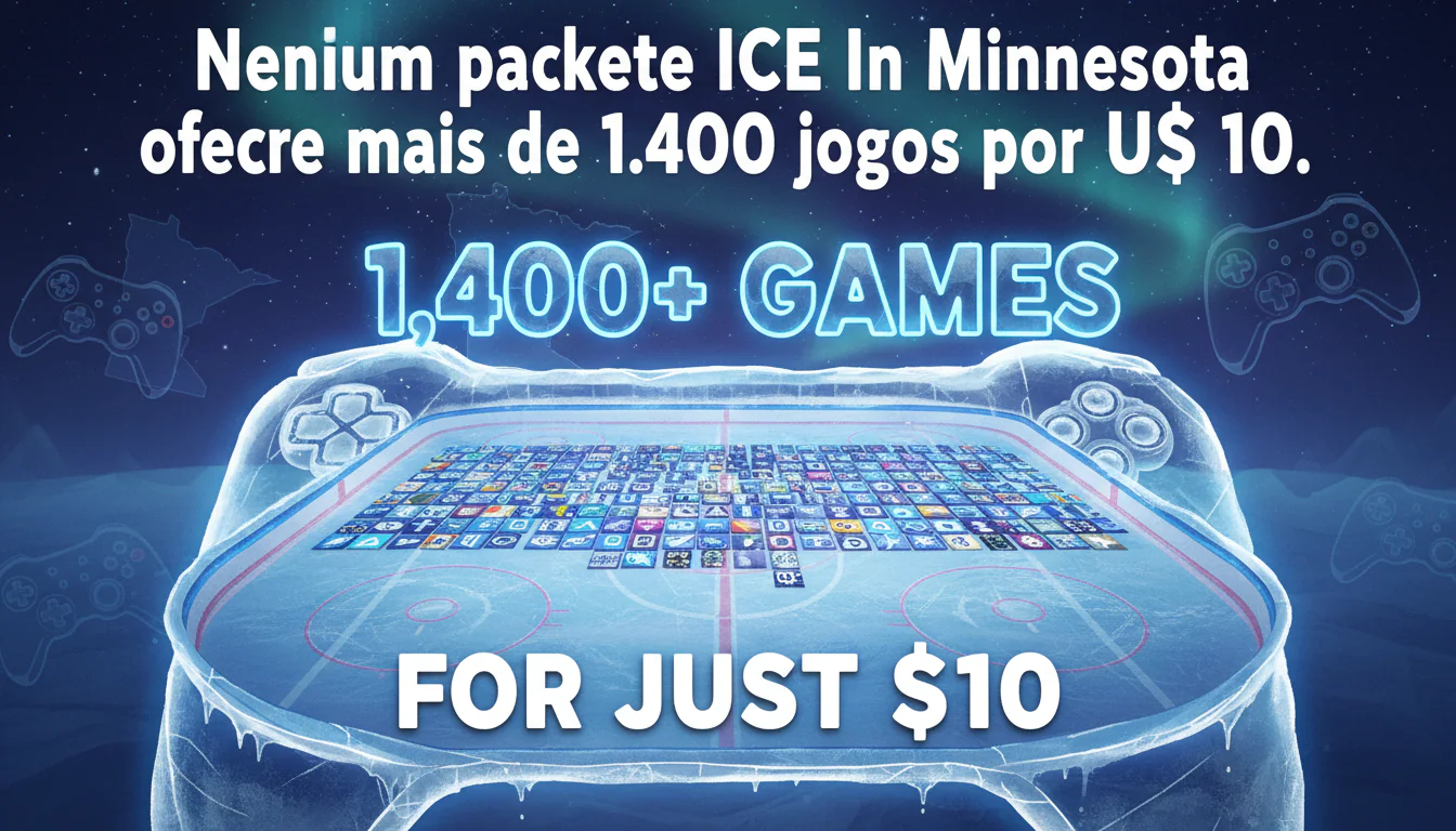 Nenhum pacote ICE In Minnesota oferece mais de 1.400 jogos por US$ 10