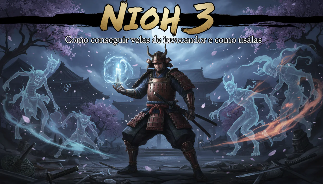Nioh 3 – Como conseguir velas de invocador e como usá-las