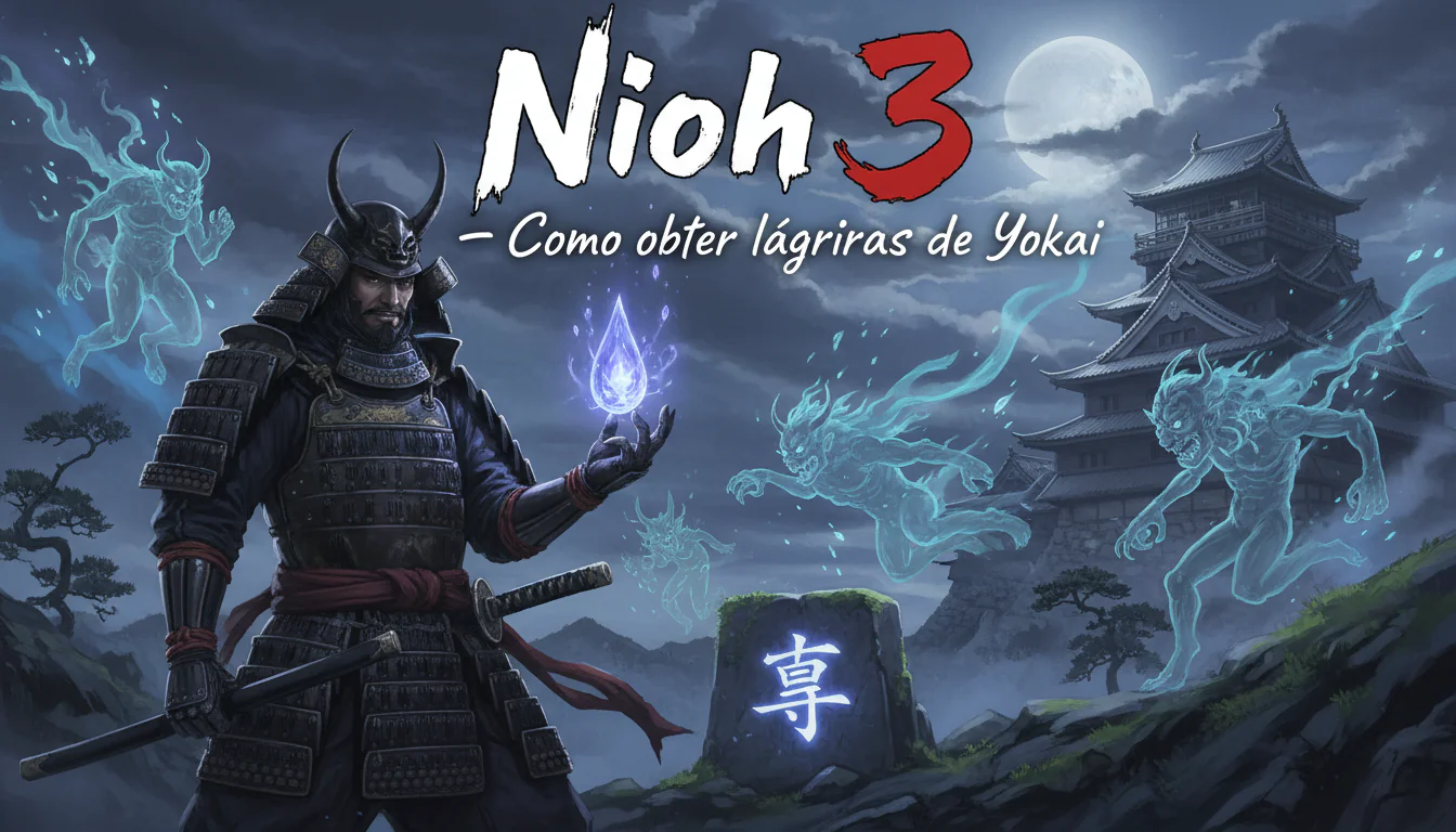 Nioh 3 – Como obter lágrimas de Yokai