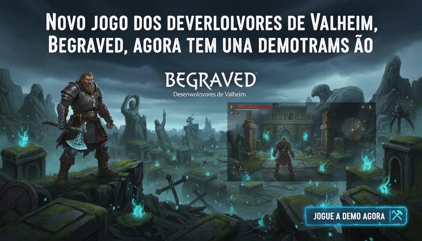 Novo jogo dos desenvolvedores de Valheim, Begraved, agora tem uma demonstração