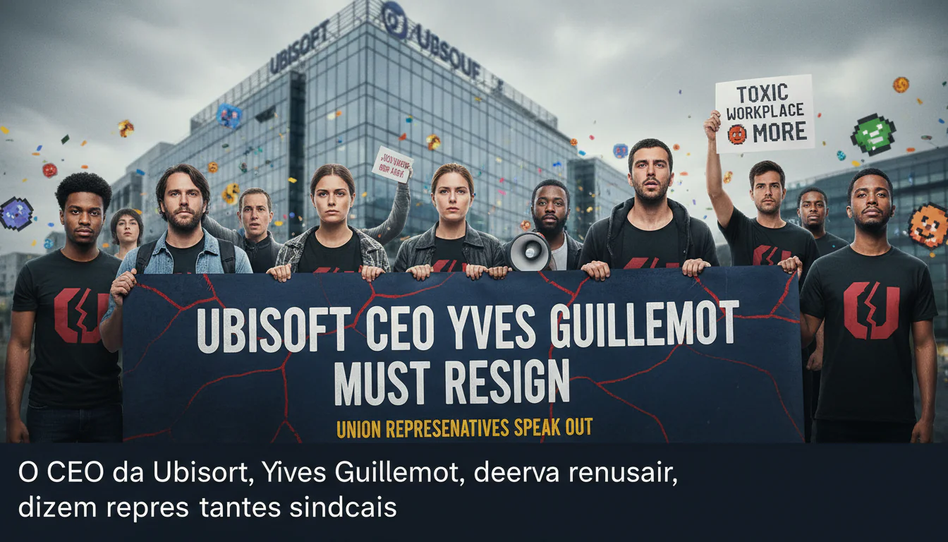 O CEO da Ubisoft, Yves Guillemot, deveria renunciar, dizem representantes sindicais