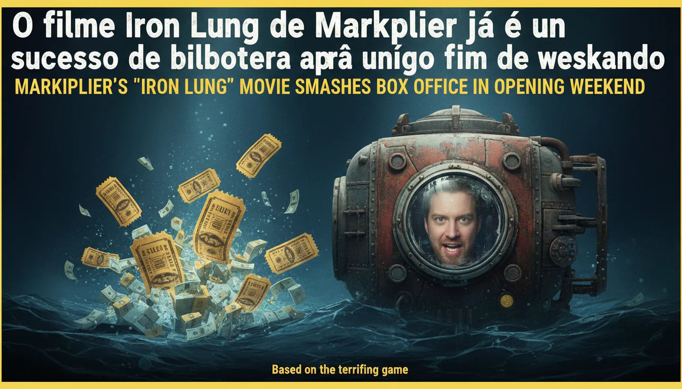 O filme Iron Lung de Markplier já é um sucesso de bilheteria após um único fim de semana