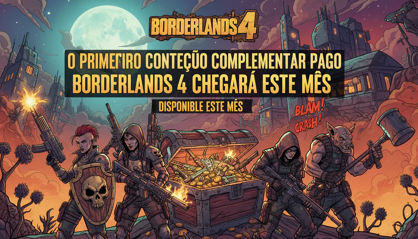 O primeiro conteúdo complementar pago de Borderlands 4 chegará este mês