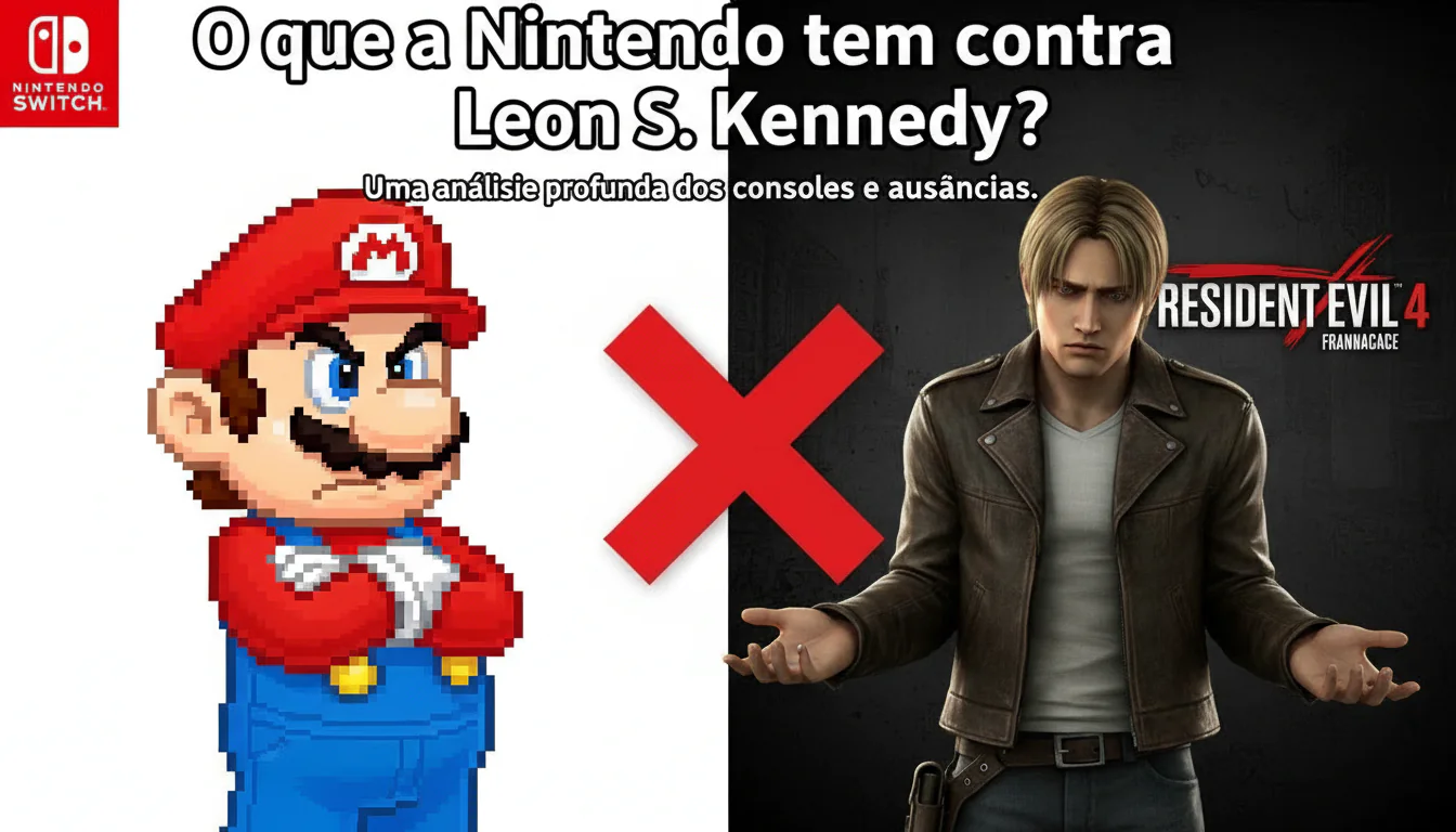 O que a Nintendo tem contra Leon S. Kennedy?