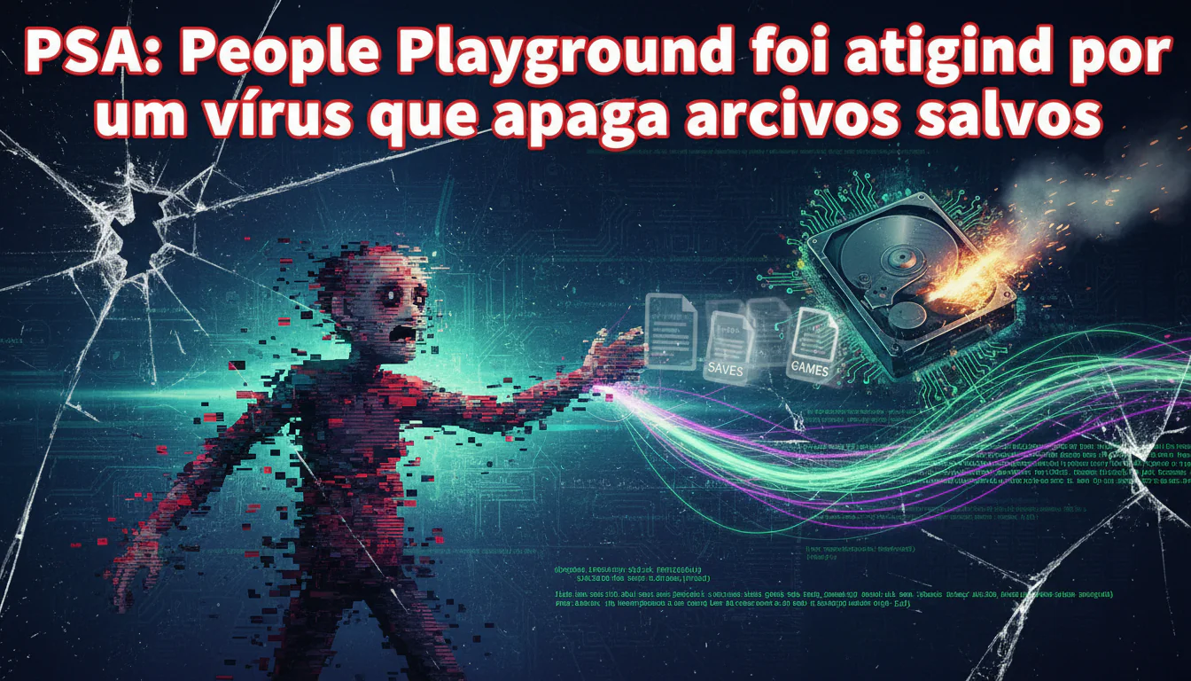 PSA: People Playground foi atingido por um vírus que apaga arquivos salvos PSA: People Playground foi atingido por um vírus que apaga arquivos salvos