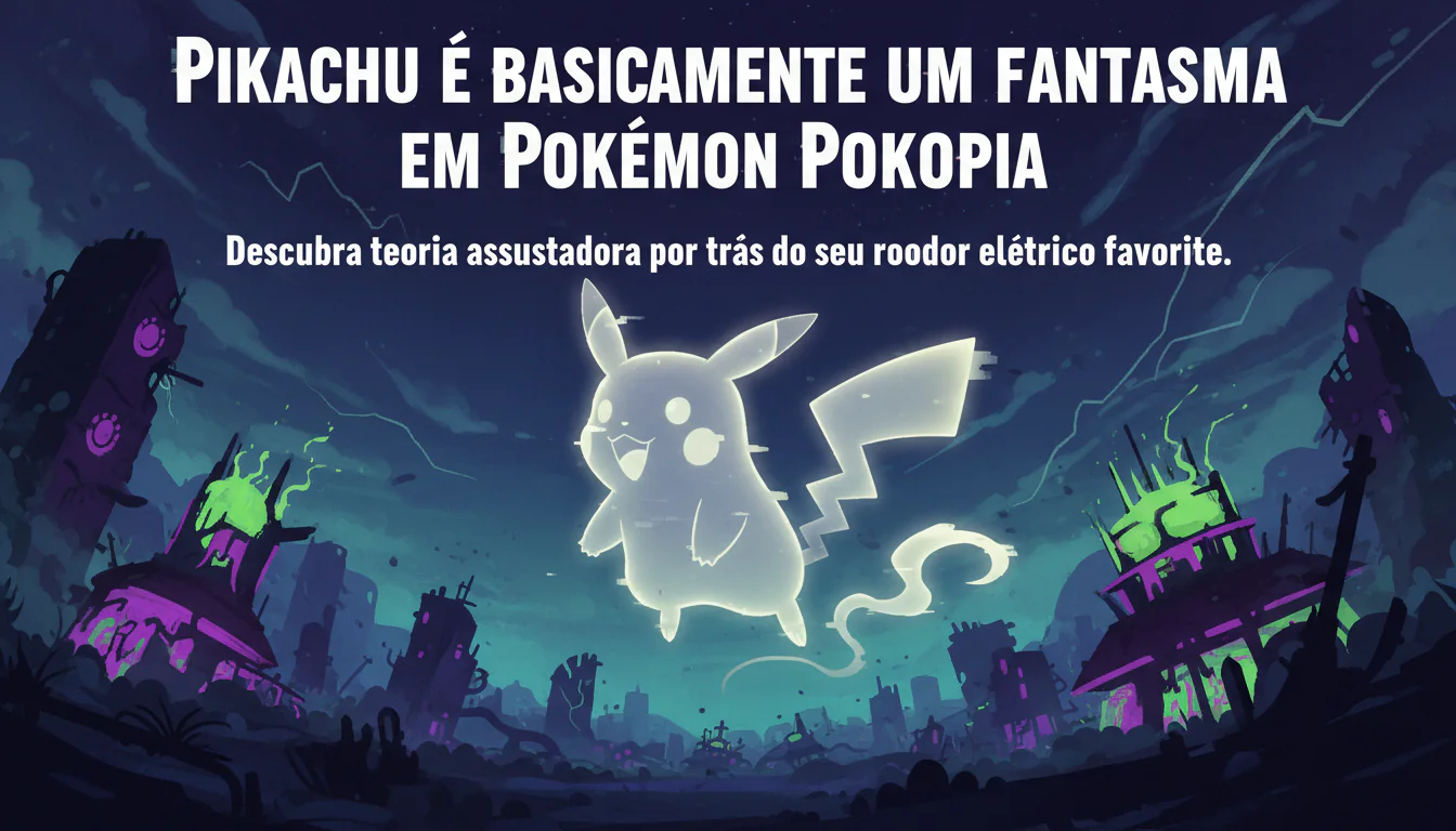 Pikachu é basicamente um fantasma em Pokémon Pokopia
