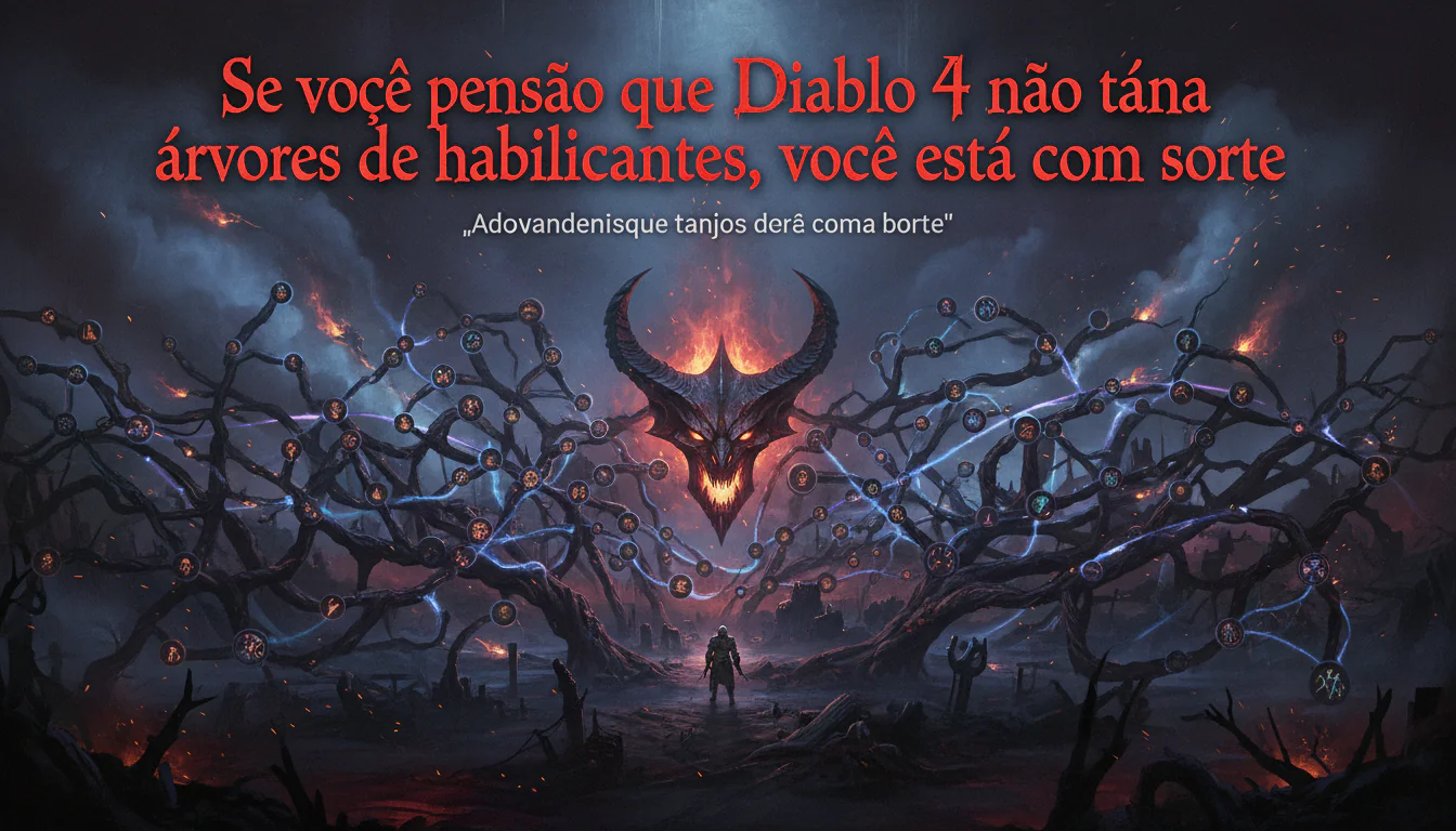 Se você pensou que Diablo 4 não tinha árvores de habilidades suficientes, você está com sorte