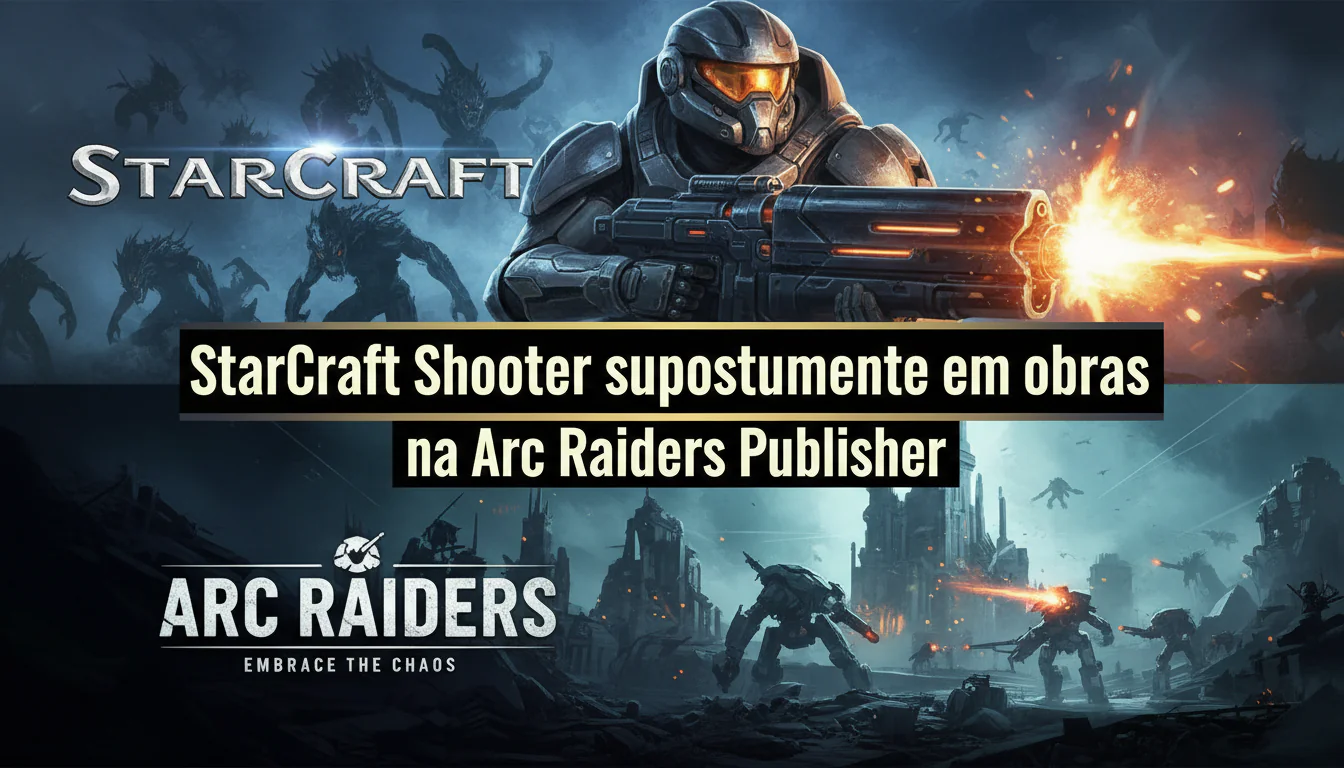 StarCraft Shooter supostamente em obras na Arc Raiders Publisher