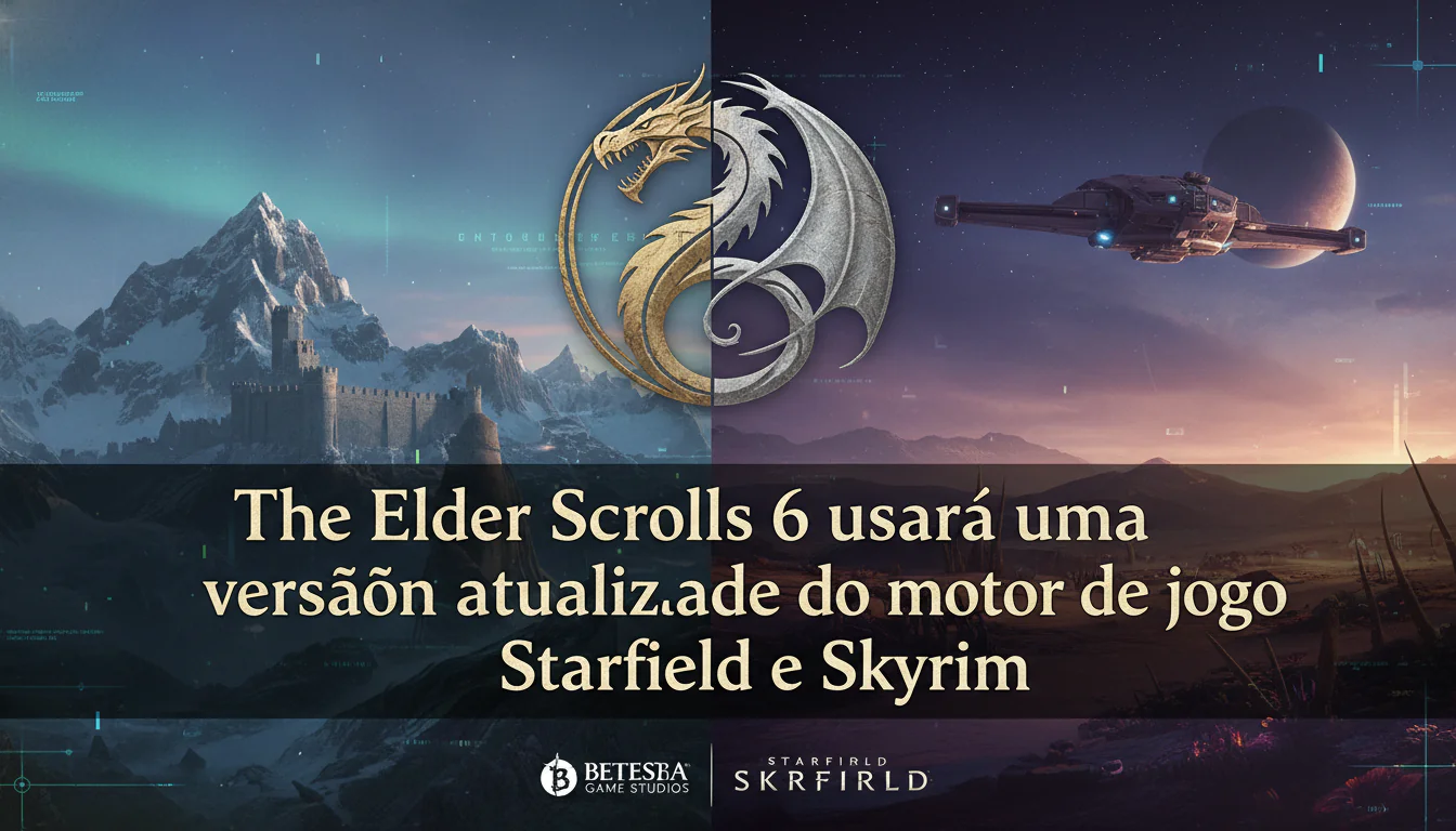 The Elder Scrolls 6 usará uma versão atualizada do motor de jogo Starfield e Skyrim