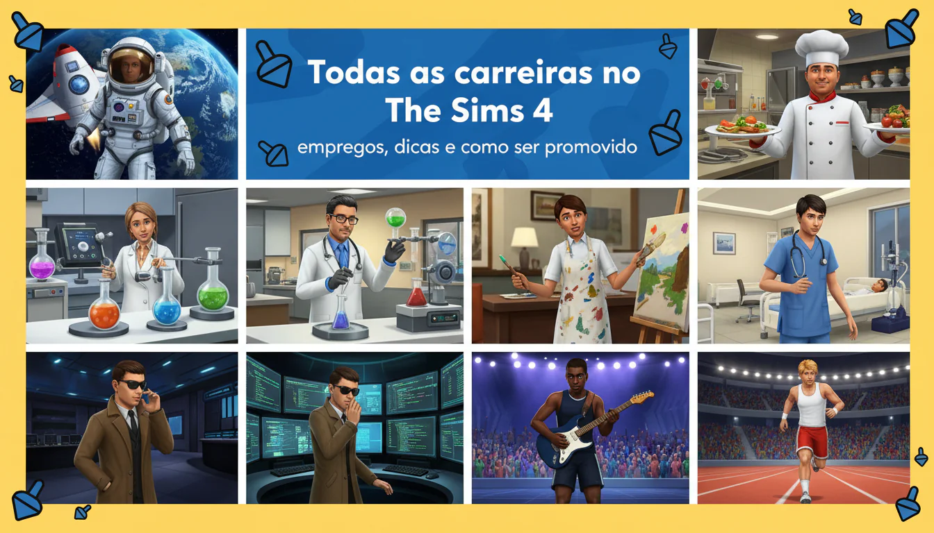 Todas as carreiras no The Sims 4: empregos, dicas e como ser promovido