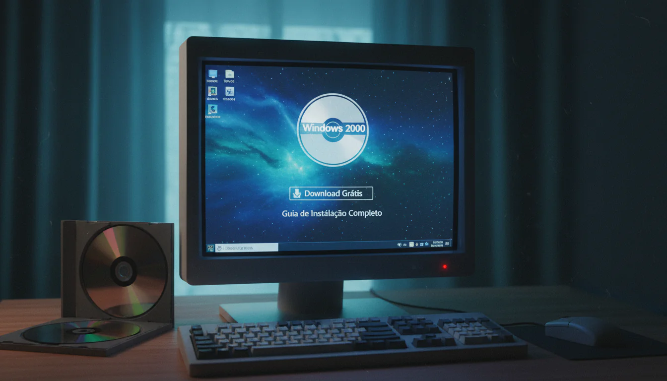 Windows 2000 ISO: Download Grátis e Guia de Instalação Completo