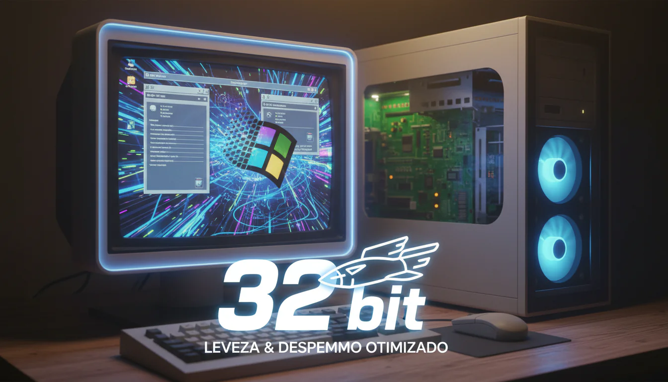 Windows 32-bit: Leveza e Desempenho Otimizado para PCs Antigos