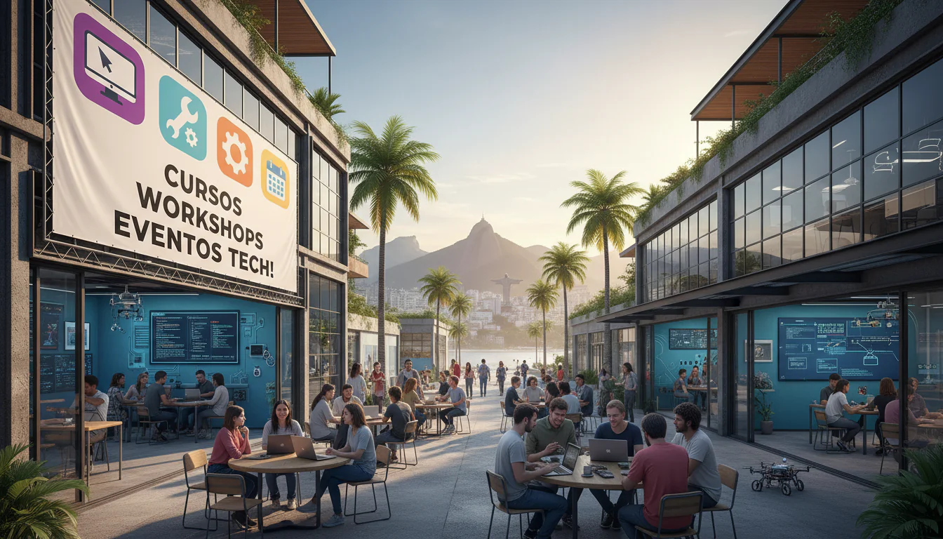Programação Zona Sul: Cursos, Workshops e Eventos Tech!