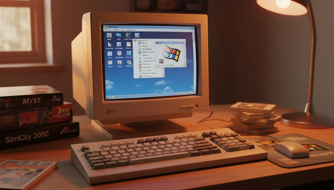 Windows 486: Nostalgia e Desempenho do Clássico SO