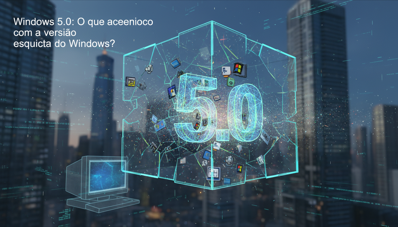 Windows 5.0: O que aconteceu com a versão esquecida do Windows?
