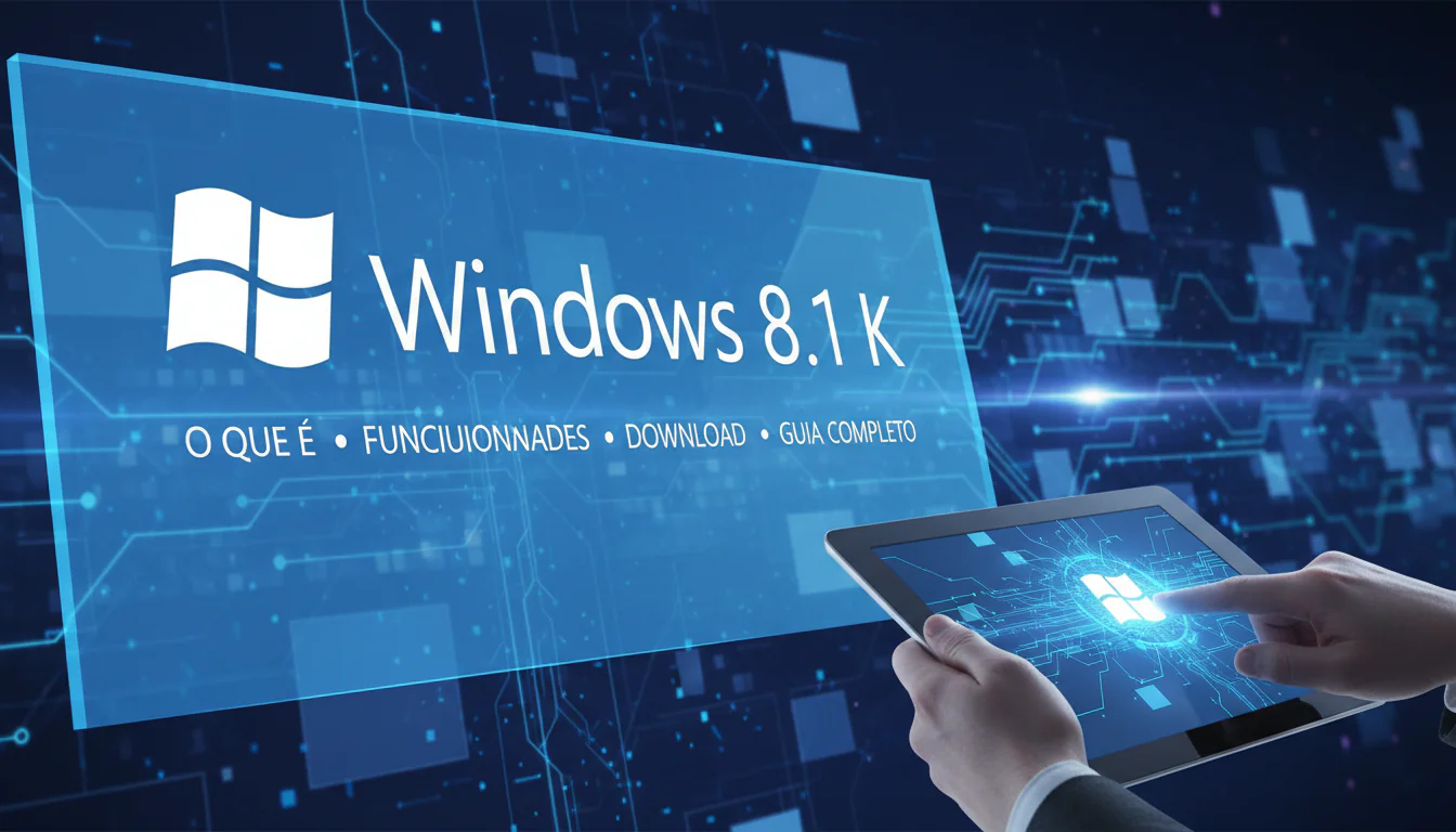 Windows 8.1 K: O Que É, Funcionalidades e Download (Guia Completo)
