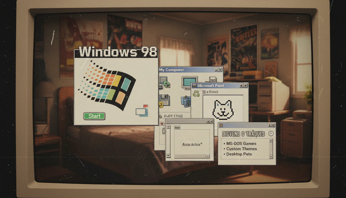 Windows 98: Nostalgia, Dicas e Truques para Reviver o Clássico