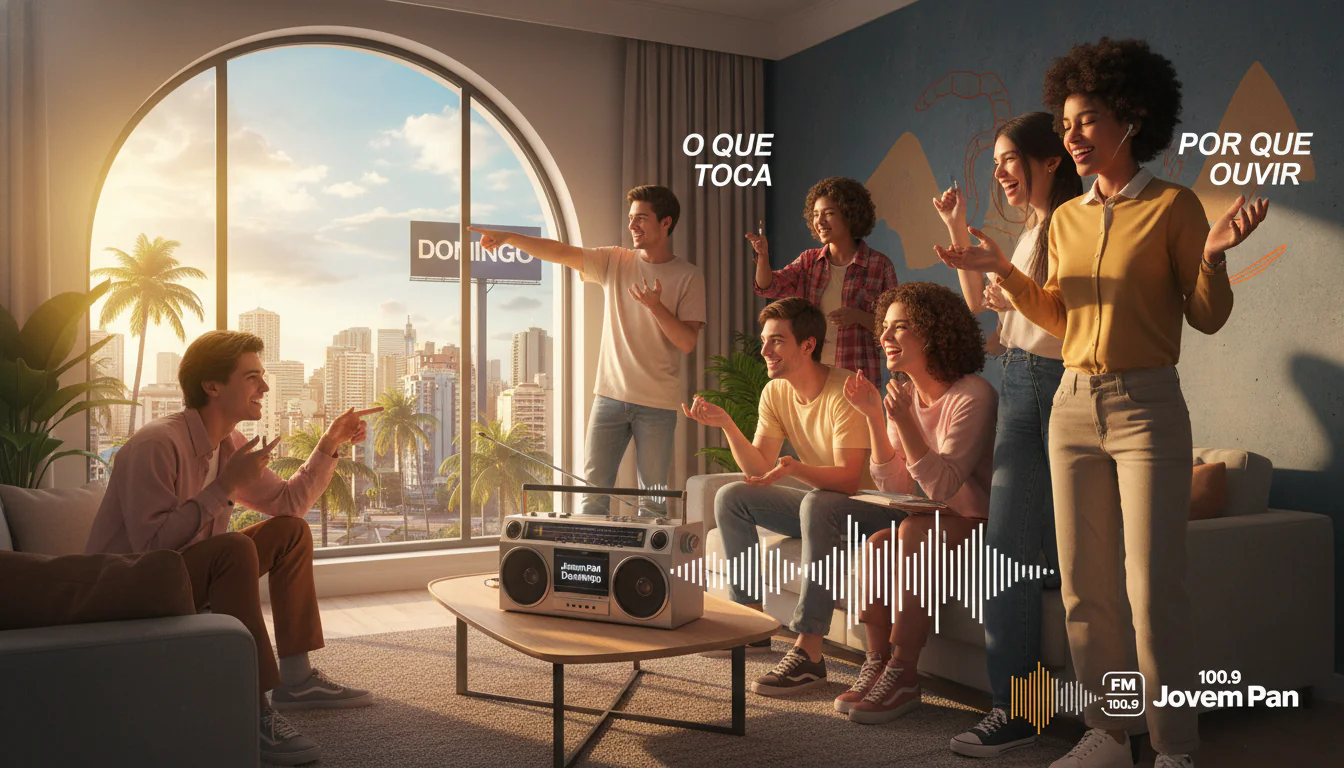 Programação Jovem Pan Domingo: O Que Toca e Por Que Ouvir