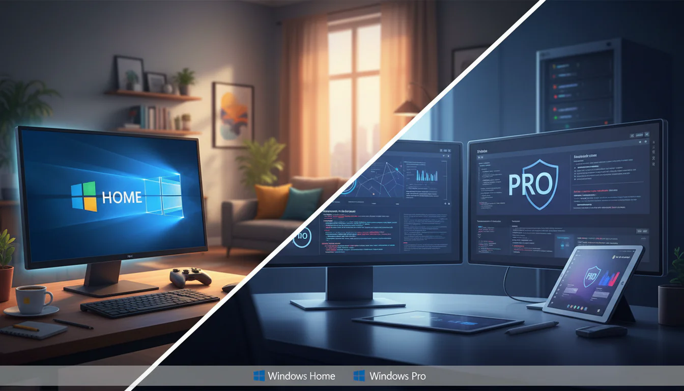 Windows Home vs Pro: Qual versão do Windows é a melhor para você?
