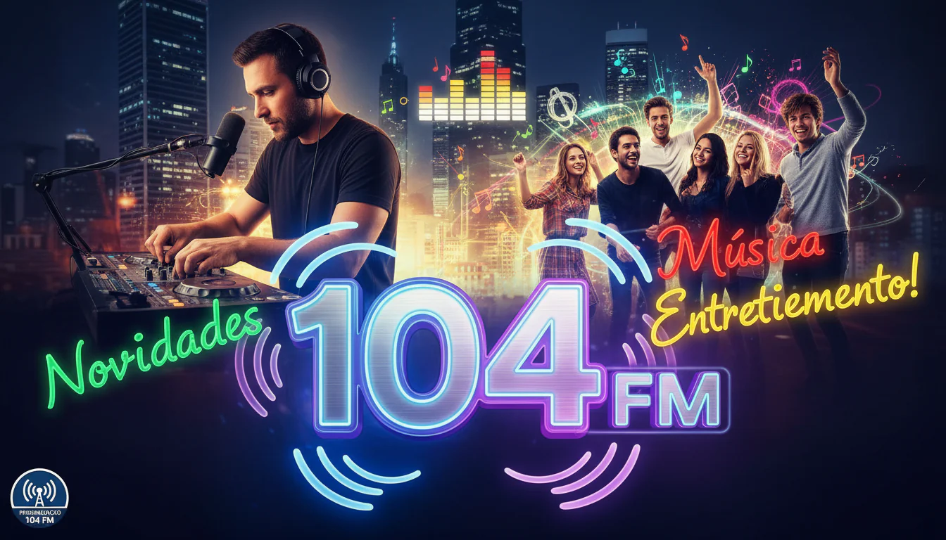 Programação 104 FM: Novidades, Música e Entretenimento!