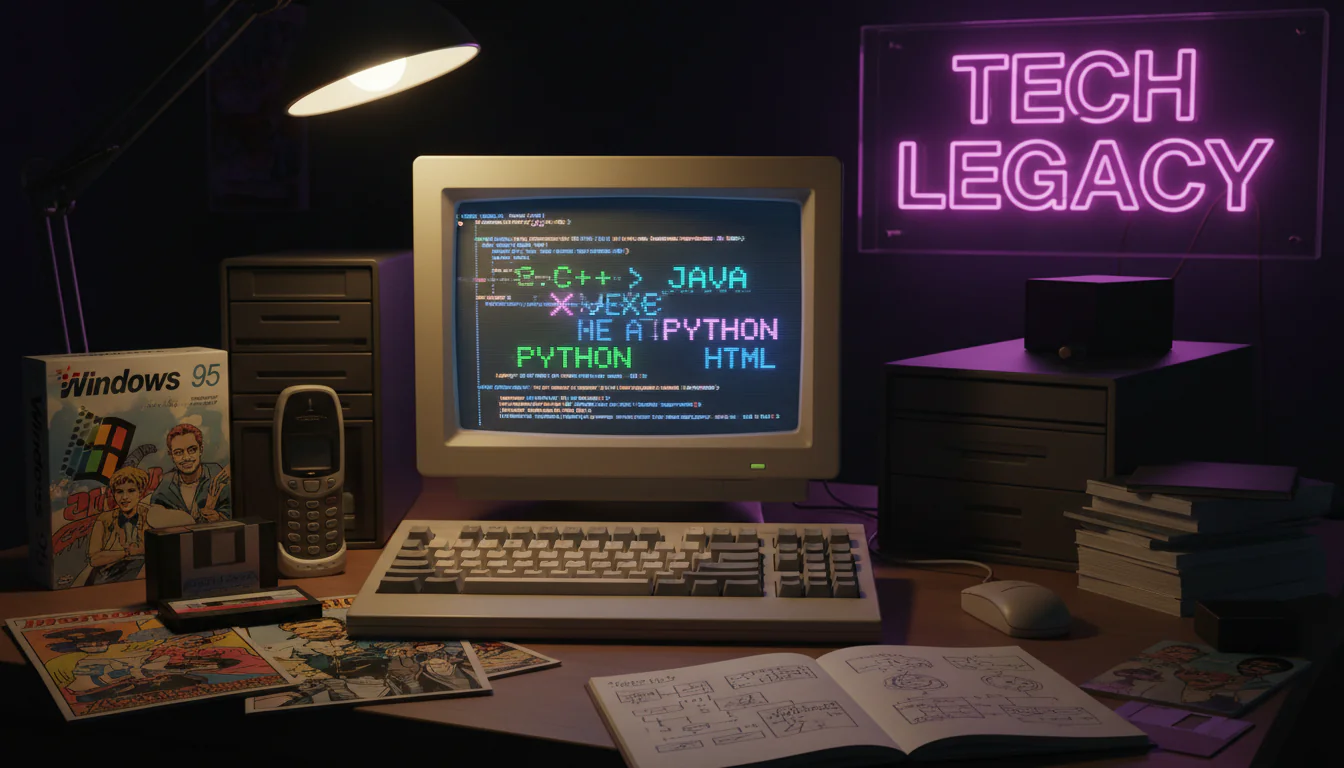 Programação nos Anos 90: Tendências, Linguagens e Legado Tech