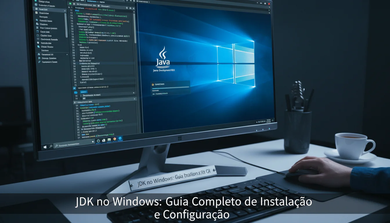 JDK no Windows: Guia Completo de Instalação e Configuração