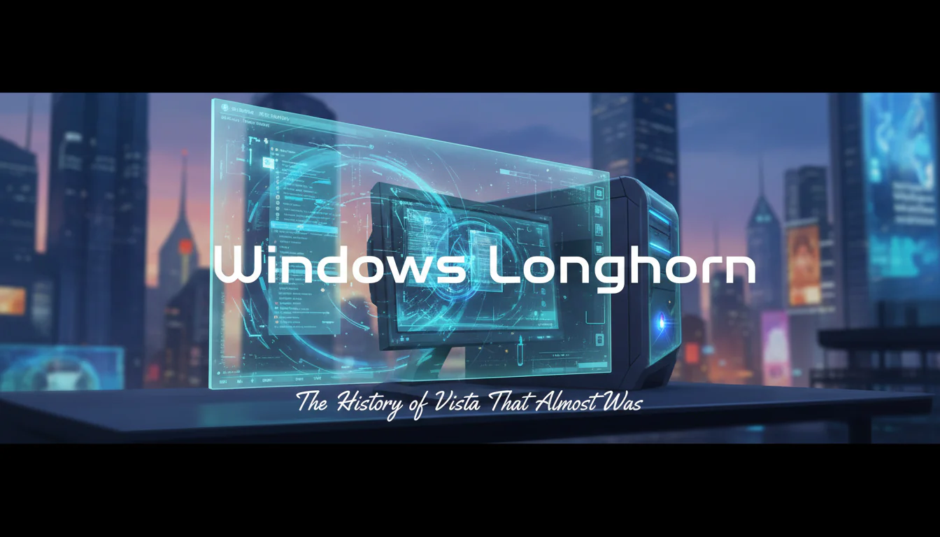 Windows Longhorn: A História do Vista Que Quase Foi