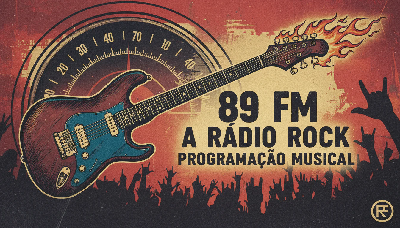 89 FM: A Rádio Rock e Sua Programação Musical Marcante