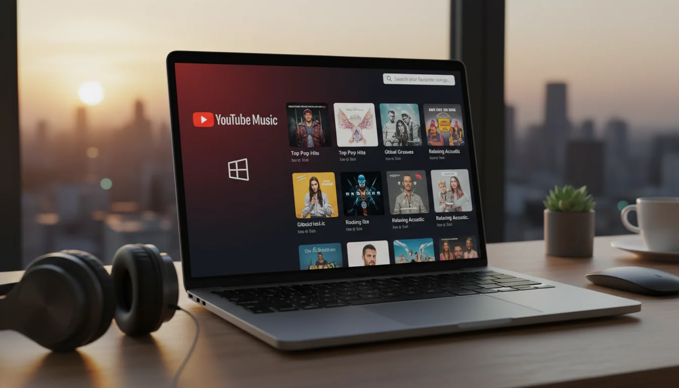 YouTube Music no Windows: O app que você precisa ter!
