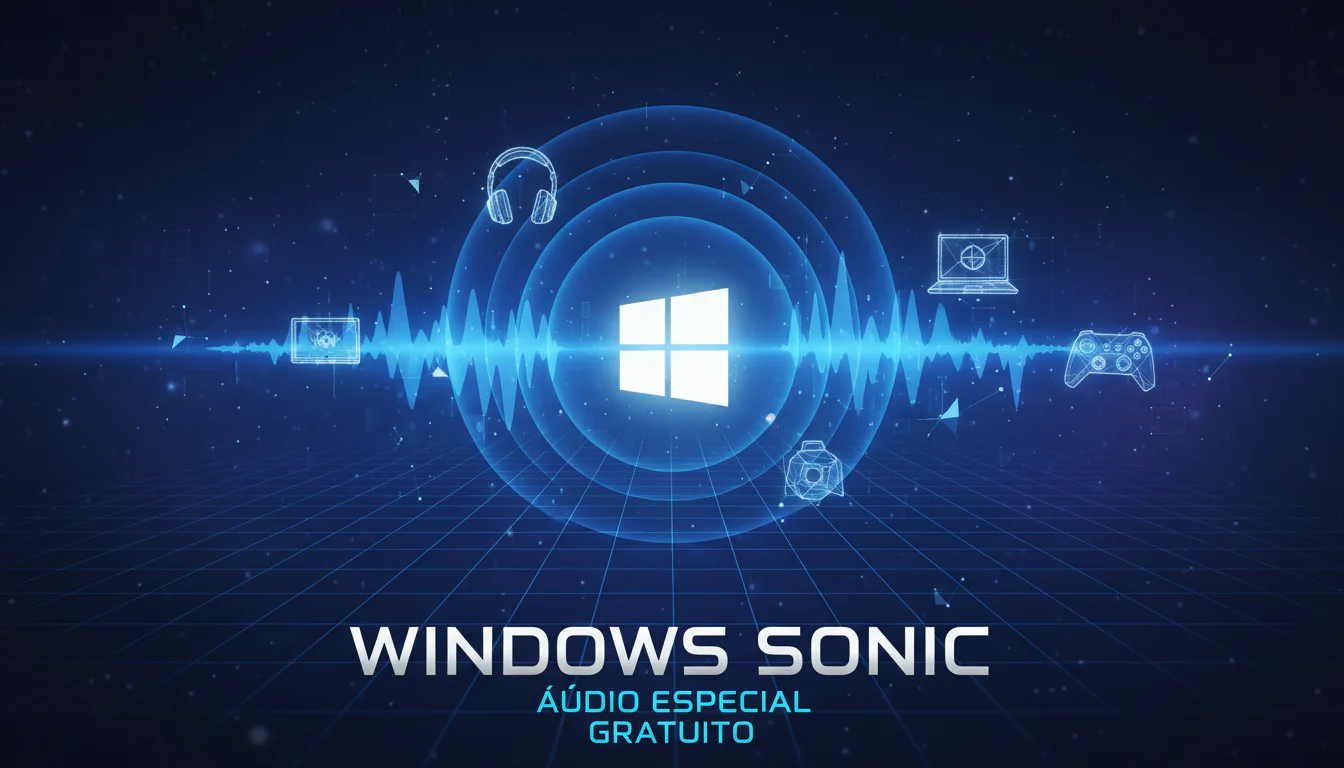Windows Sonic: Áudio Espacial Imersivo e Gratuito no Windows