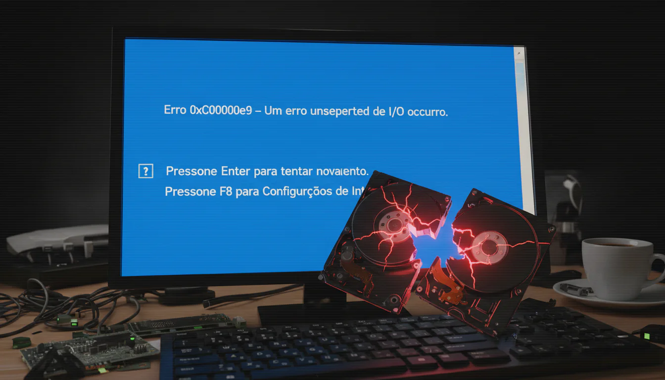 Erro 0xc00000e9 no Windows: Soluções e Correções Fáceis