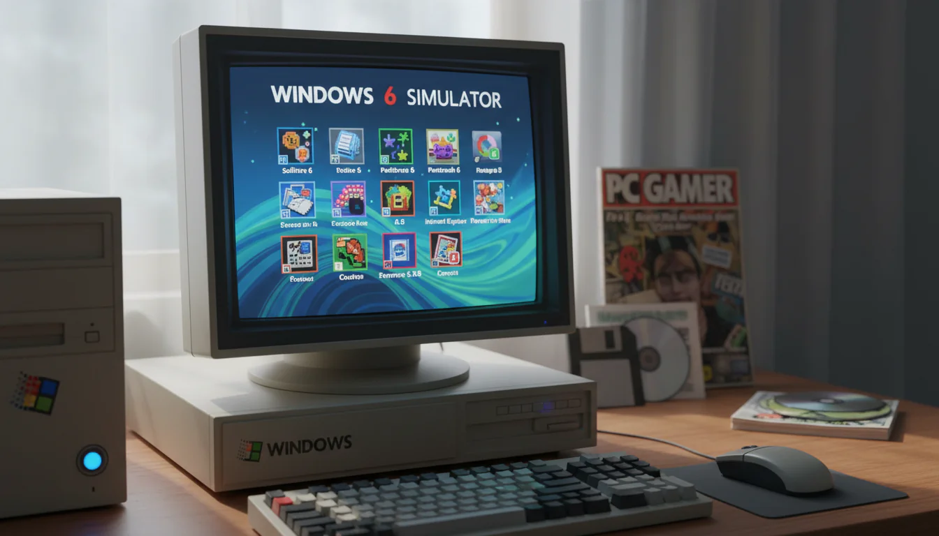 Windows 6 Simulator: Reviva o Passado no Seu PC Windows 6 Simulator: Reviva o Passado no Seu PC
