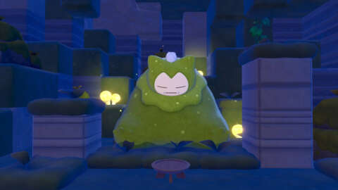 Todos os sabores e efeitos de Pokémon Pokopia Mosslax