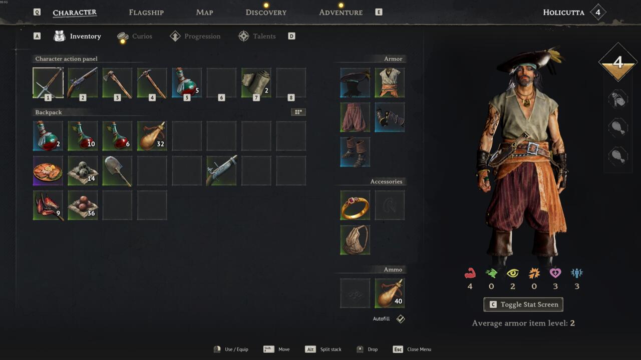 Como aumentar o espaço de estoque em Windrose Como aumentar o espaço de estoque em Windrose