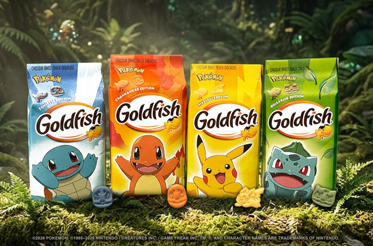 Você não pode comer Pokémon, mas pode comer esses Pokémon Goldfish