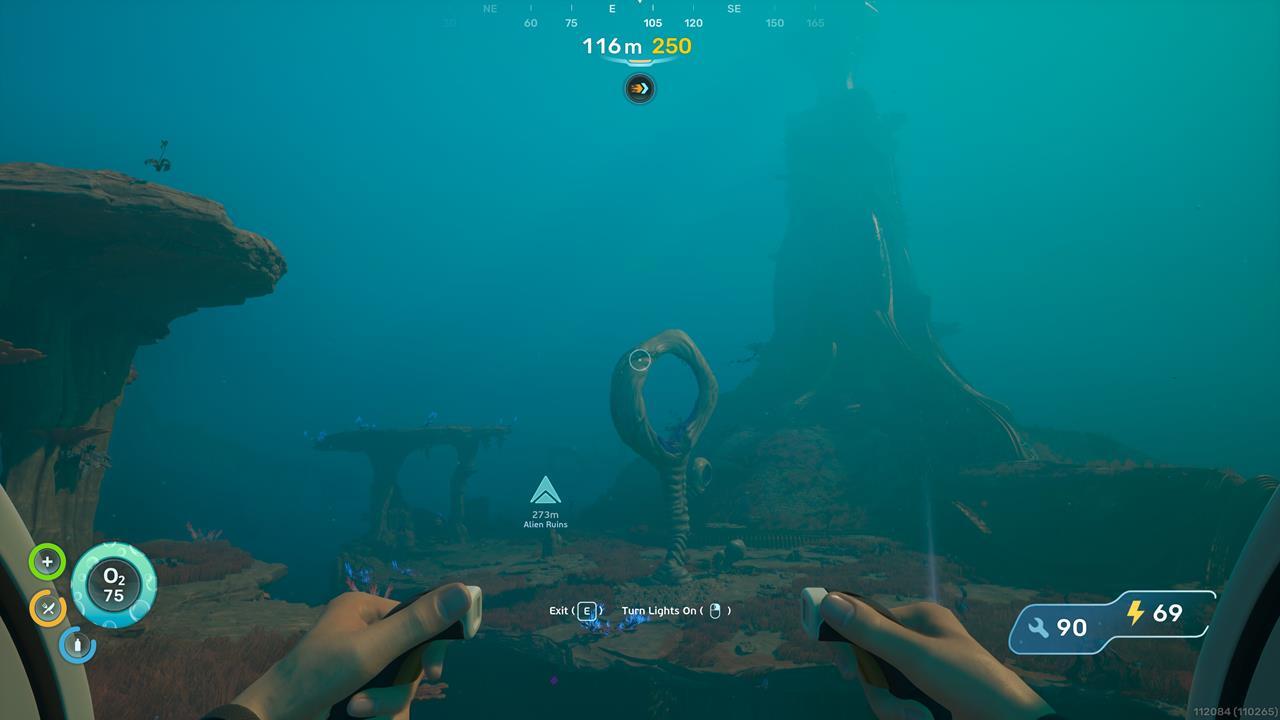 Como ativar a porta alienígena e a turbina alienígena em Subnautica 2
