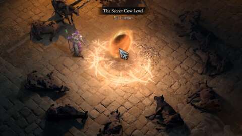 O nível de vaca de Diablo 4 foi finalmente encontrado e recompensa o item mais ridículo da história de Diablo