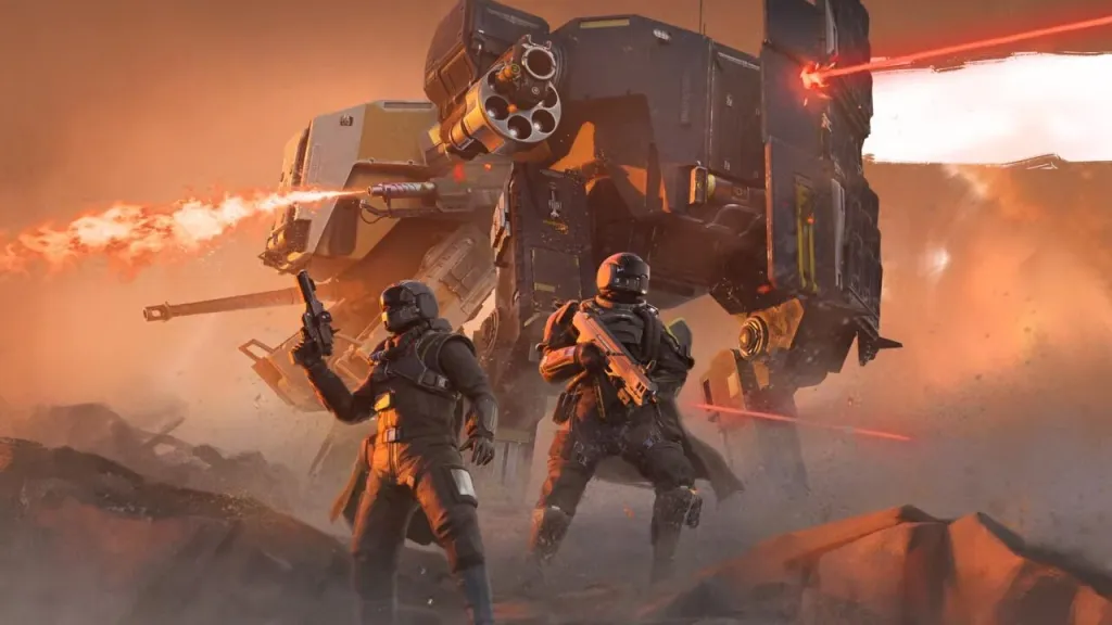 O próximo Warbond lendário de Helldivers 2 é Warhammer 40K, mas não espere fuzileiros navais espaciais