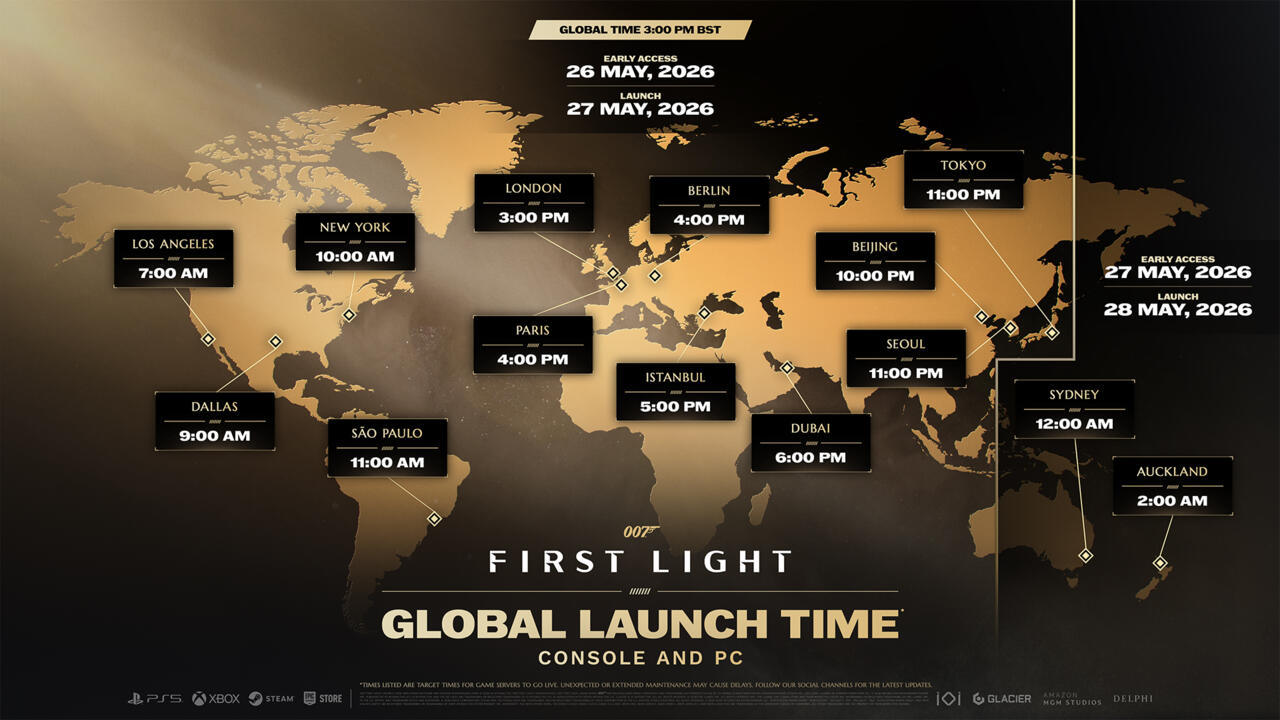 Tempos de desbloqueio do First Light 007: lançamento global, acesso antecipado e tempo de lançamento explicados
