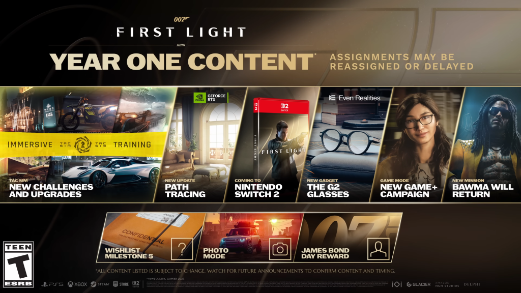 007 First Light está recebendo uma nova missão de história, mas apresenta seu pior personagem