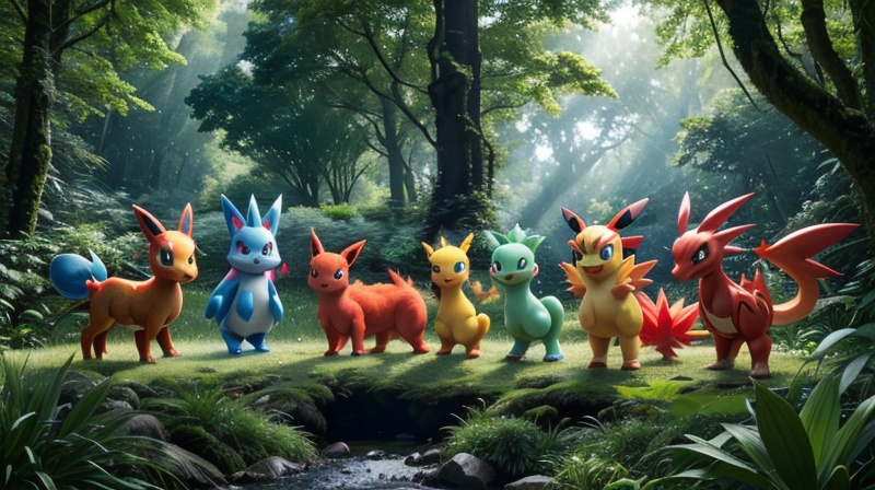 Descubra os Pokémon mais incríveis: tipos, características e evoluções!