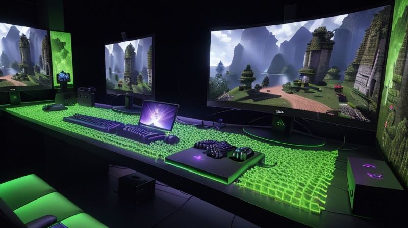 Minecraft x Razer: Coleção Especial Lançada com Teclado e Mouse de Alto Nível!