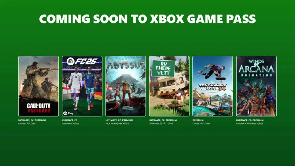 Xbox Game Pass ganha mais uma rodada de novos jogos em junho